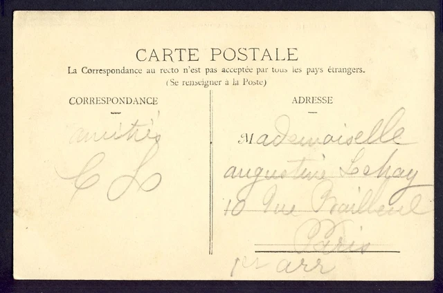 cpa RARE de 1908 COSNE COURS sur LOIRE (Nièvre) GARE d'EAU des FOUCHARDS Péniche 2