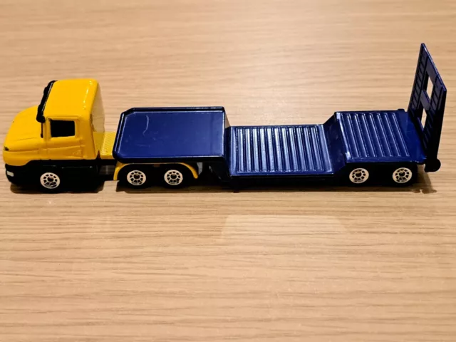 Siku Yellow Truck+blue Low Loader (Rare)