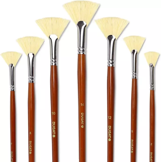OOKU 9 Pc Professional Miniature Paint Brushes, Small Paint Brush Set for  Model, Dollhouse, Ceramics, Craft Paint, Tiny Detail Paint Brush