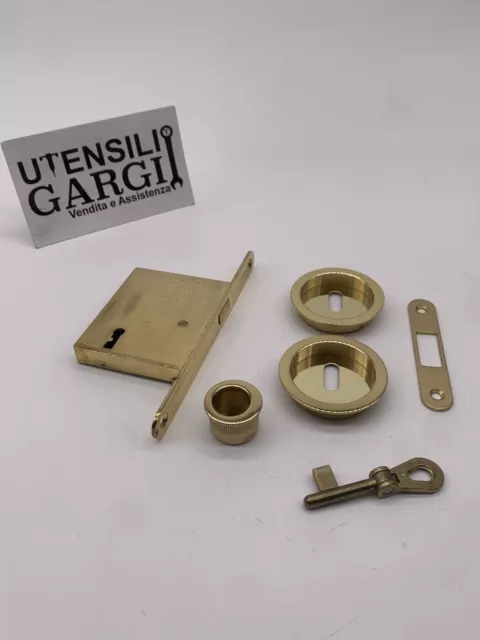 Cerradura para Puertas Corredizo Kit Agujero Llave / Sicma KIT 2B