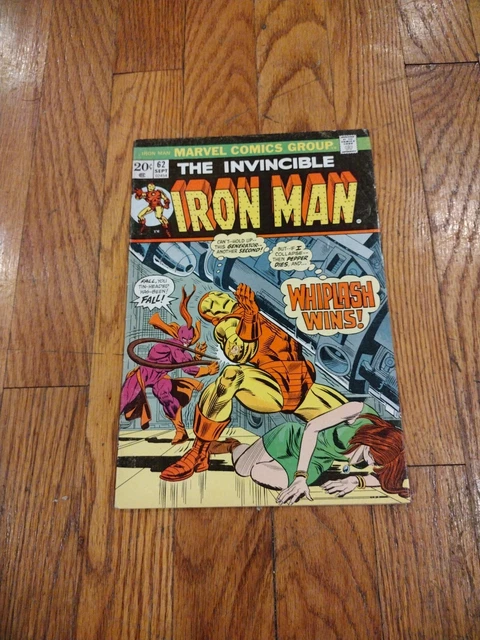 The Invincible Iron Man #62 Marvel Comics 1973 Bronze Age