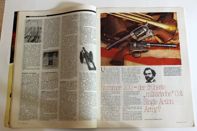 Buch Heft DWJ Deutsches Waffen Journal 1 1987 - P 38 - K 98 3