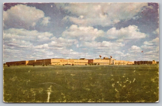 Upjohn Company Kalamazoo Michigan MI Manufacturing Bldg Postcard UNP VTG Unused