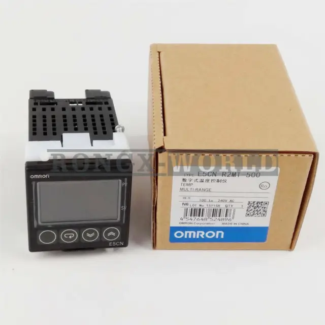 ONE New Omron E5CN-R2MT-500 Temperature Controller 100-240V
