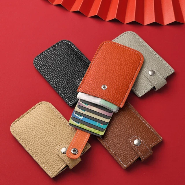 Portacarte Di Credito Uomo/ Donna In Pelle Tradizionale Mod Norvegia P020812