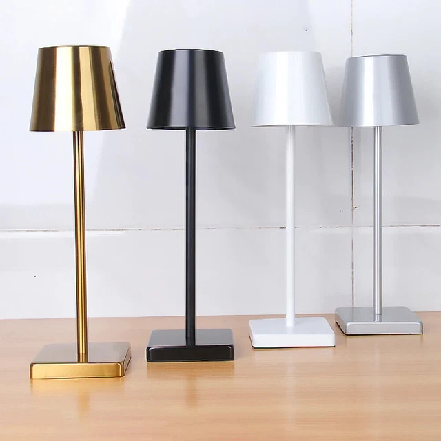 Lampada led da Tavolo Ricaricabile Senza Fili Per Casa Ristorante Bar Hotel