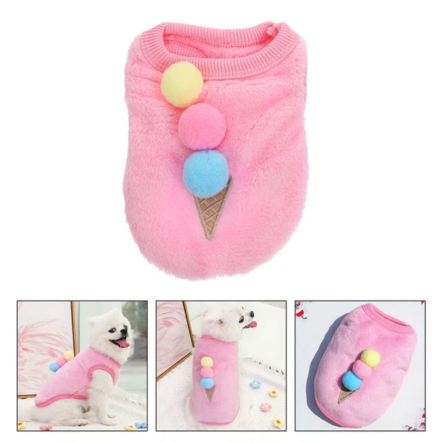giacca invernale per cani Gilet Per Cani E Gatti Cappotto Rifinito Maglione