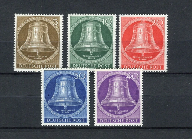 Berlin 101 - 105 Freiheitsglocke Klöppel Mitte Satz postfrisch (4872)