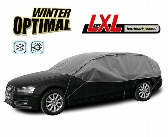 Bâche Pare-soleil Demi-garage KG&BL Pour VOLKSWAGEN Arteon Berline - Gris, Protection UV