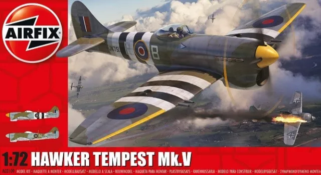 Airfix  A02109 - 1/72 Hawker Tempest Mk.V - Neu