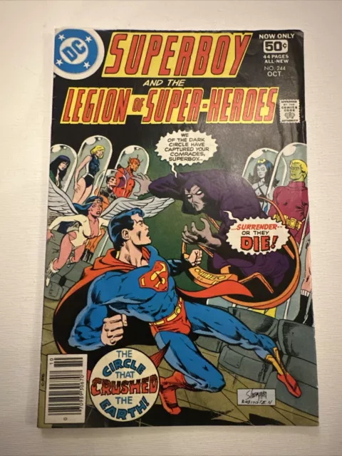 SUPERBOY # 244 - DC Comics - Legion Of Super Heroes. VFN