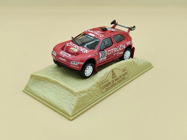 A22 SOLIDO FRANCE Boite Vide 1:18 Citroën ZX Rallye Raid #3 Edition Limitée EUR 35,00 - FR