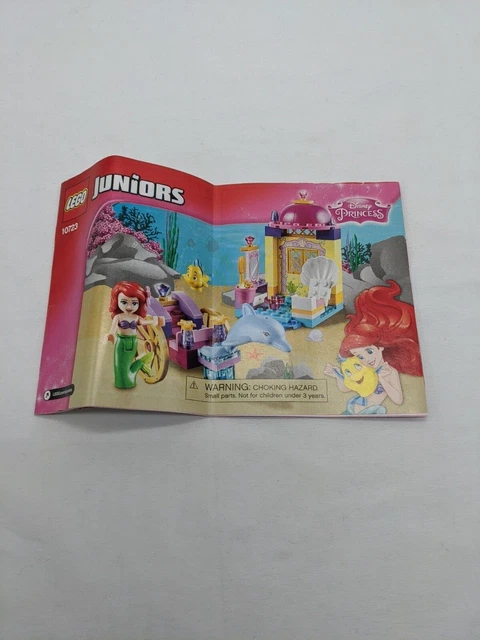 Lego Juniors Ariels Dolphin Carriage Instruction Manual Only 10723