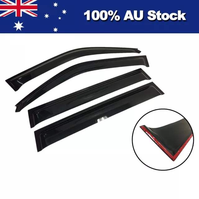 Weather Shields Window Visor for Toyota Landcruiser 100 105 Series 1998-2007