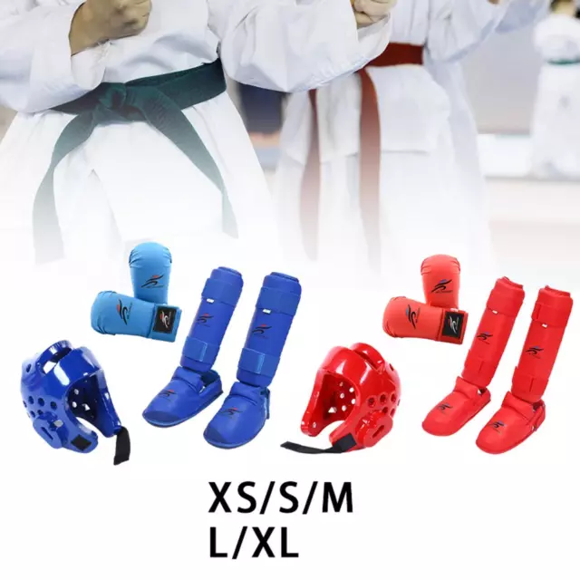 Taekwondo Sparring Gear Set Boxing Helmet Boxing Equipment Boxing Headgear