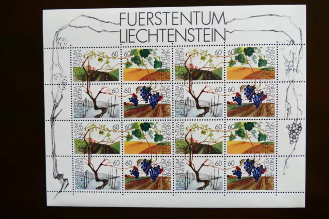 Liechtenstein MiNr. 1089-1092 Kleinbogen  postfrisch**    (GB 1090)