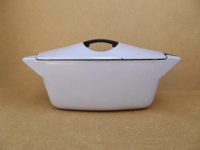Cocotte ronde, Le Creuset Enzo Mari, Marron N: 23 Vintage