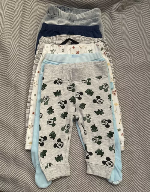 Baby Boy 3-6 Months Bundle Trousers Leggings Bottoms Joggers