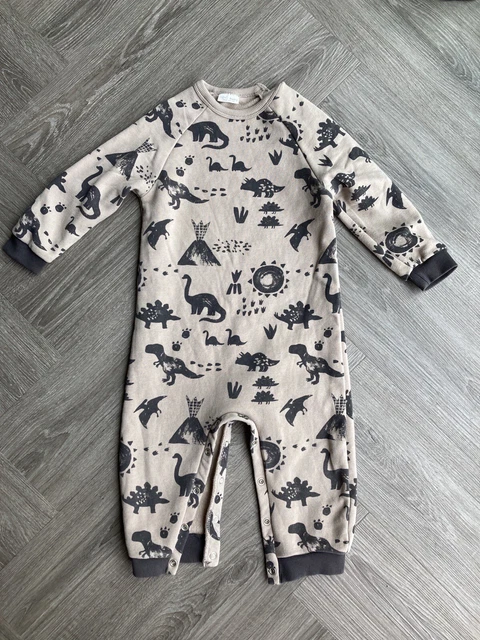 Baby Boy Age 12-18 Months 100% Next Babygrow Sleepsuit Romper Infant 86Cm