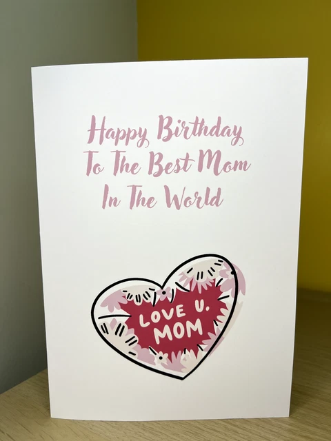 Happy Birthday Mum Graveside Poem Memorial Card & Ground Stake F66 - View #10