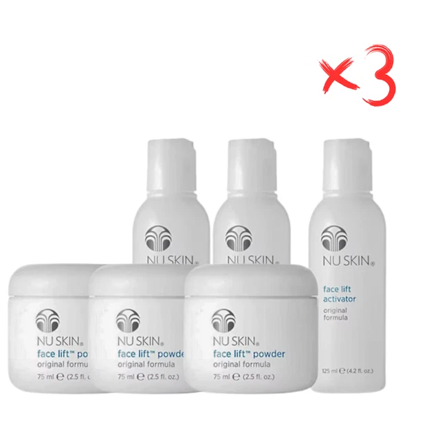 Nu skin Face Lift Activator 3 Set LifT Activator Nuskin Lift Activator Powder
