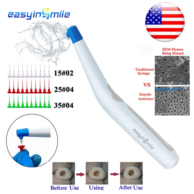 DENTAL ENDO IRRIGATOR endodoncia activator wireless 30 tip root canal ...