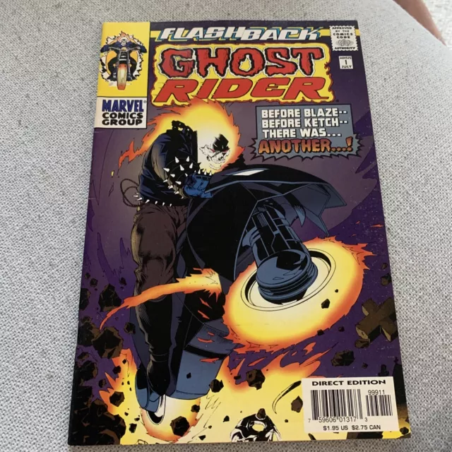 Ghost Rider Minus 1 1997 Flashback Marvel Comics