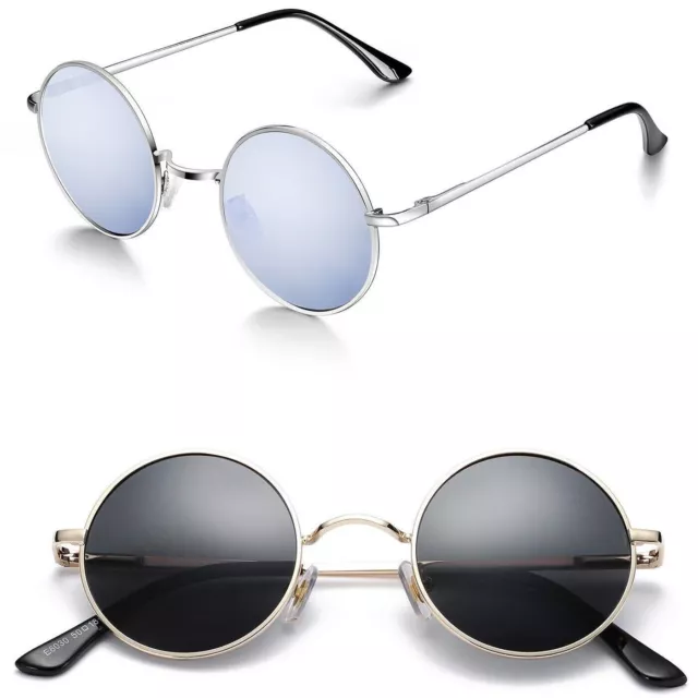 Lunettes Soleil KISS Modèle TEASHADES Ronds VINTAGE John Lennon Homme Femme VIP