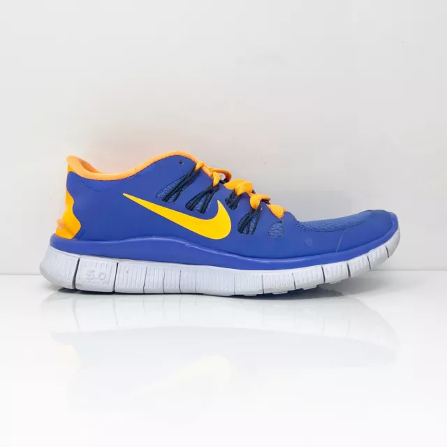 Nike Womens Free Run 5.0 Plus 580591-580 Blue Running Shoes Sneakers Size 7