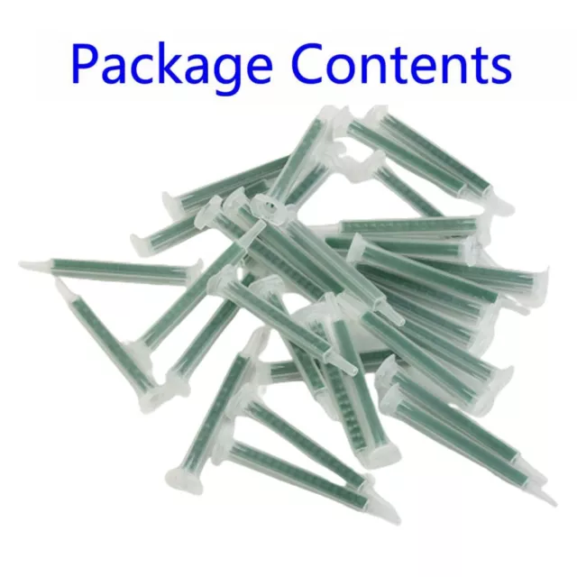 50pcs / Lot 16 Buse F6-16 Vert Ab Colle Résine Statics Bouche Mélange Plastique