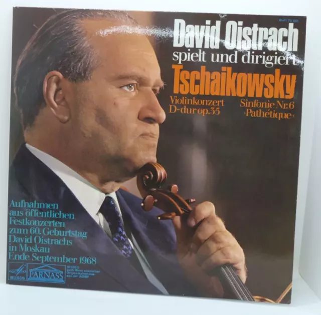 LP Vinyl  David Oistrach Spielt Und Dirigiert Tschaikowsky Violinkonzert
