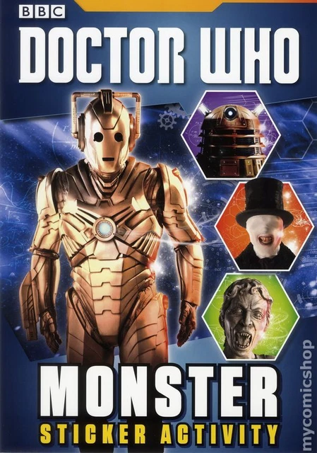 Doctor Who Monster Sticker Activity Book SC #1-1ST NM 2015 Stock Image