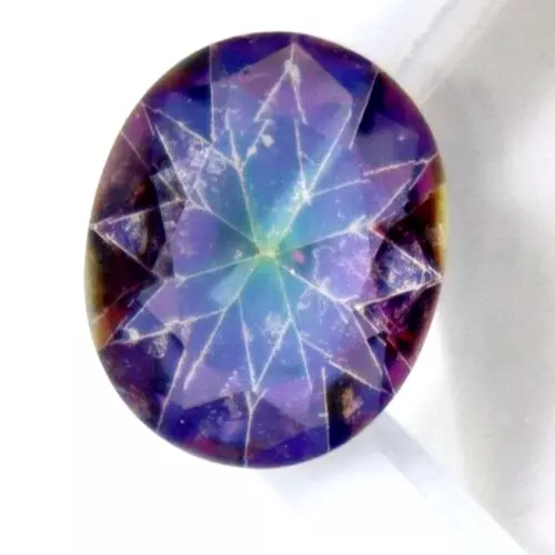 Alexandrite Bi Couleur Coupe Ovale Forme 3.60 Carat Naturel Certifié Vrac Gemmes