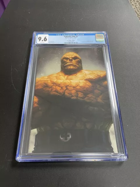 Fantastic Four#1 The Thing (Variant C) CGC 9.6 Stanley Artgerm Lau MCU 2