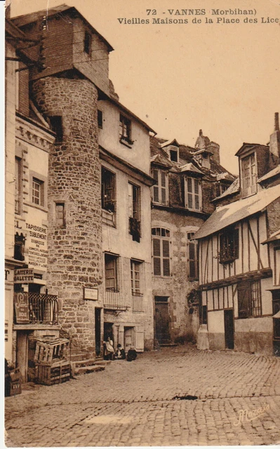 Cpa Valves Old Houses Of The Place Des Lices