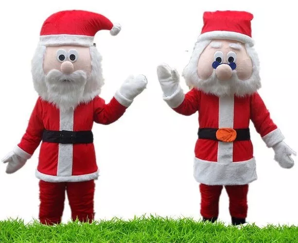 Santa Claus Mascot Halloween Costume Cosplay Party Dress Outfits Xmas Festival