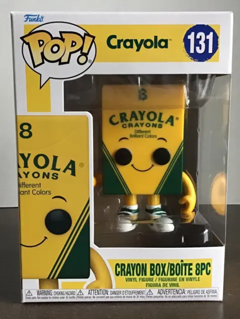 Crayola Crayon Box 8-Piece Funko Pop! Vinyl Figure #131