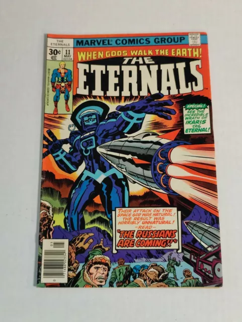 The Eternals #11 1St Appearance Druig & Kingo Sunen (May 1977, Marvel Comics)