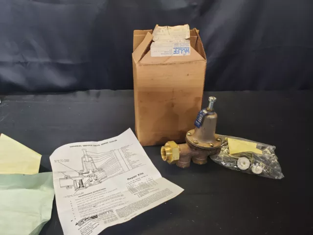 WATTS 25AUB Water Pressure Reducing Valve 25-75 PSI