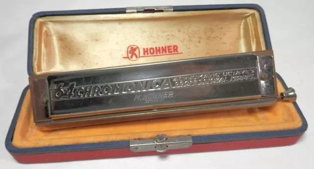 Hohner THE 64 CHROMONICA PROFESSIONAL MODEL 280 C - Made in Germany