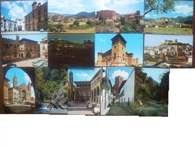 17 Postales Diferentes De Teruel.