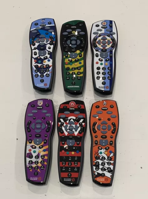 Foxtel NRL AFL Soccer Rugby V8 Supercars Team Remote Controls Genuine BRAND NEW 3