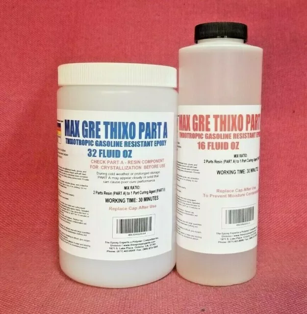 Thickened Gasoline Resistant Epoxy Coating Sealant Or Glue For Fuel Tank Repair