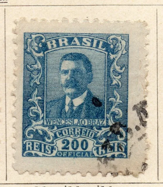 Brazil 1918 Early Issue Fine Used 200r. NW-16737