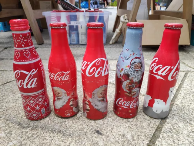 Bouteilles Coca-Cola / Série Noël