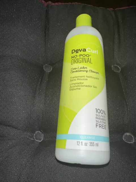 Devacurl No Poo Original Zero Lather Conditioning Cleanser 12.0Oz