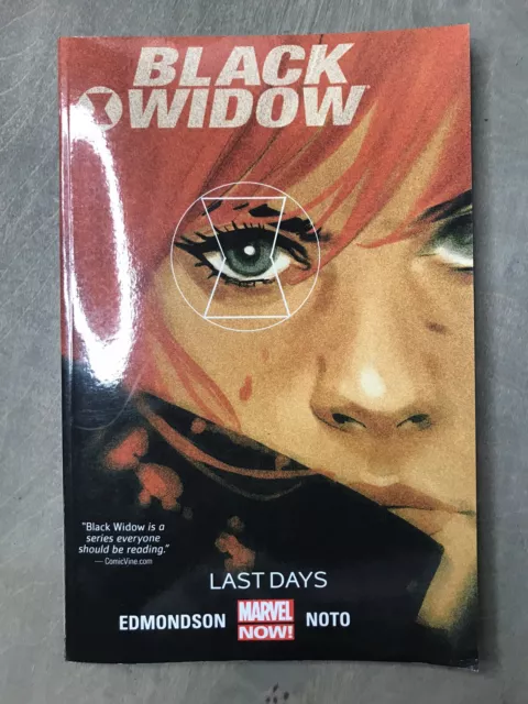Black Widow Vol. 3 : Last Days by Marvel Comics (2015, Trade Paperback)