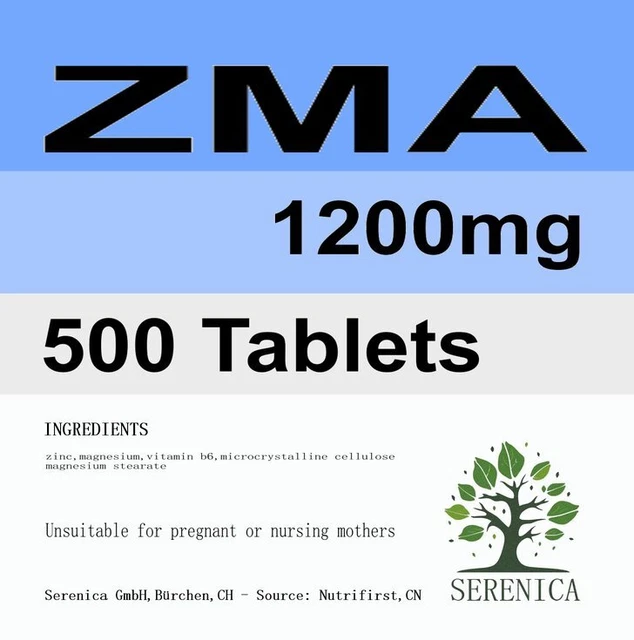 Zinc Magnesium & Vitamin B6 x 500 Tablets