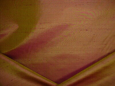 3-7/8Y Kravet / Lee Jofa Iridescent Burgundy Silk Drapery Upholstery Fabric