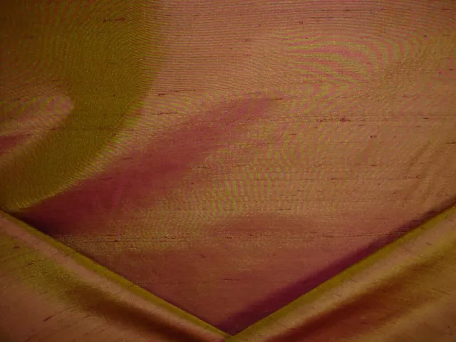 3-7/8Y Kravet / Lee Jofa Iridescent Burgundy Silk Drapery Upholstery Fabric